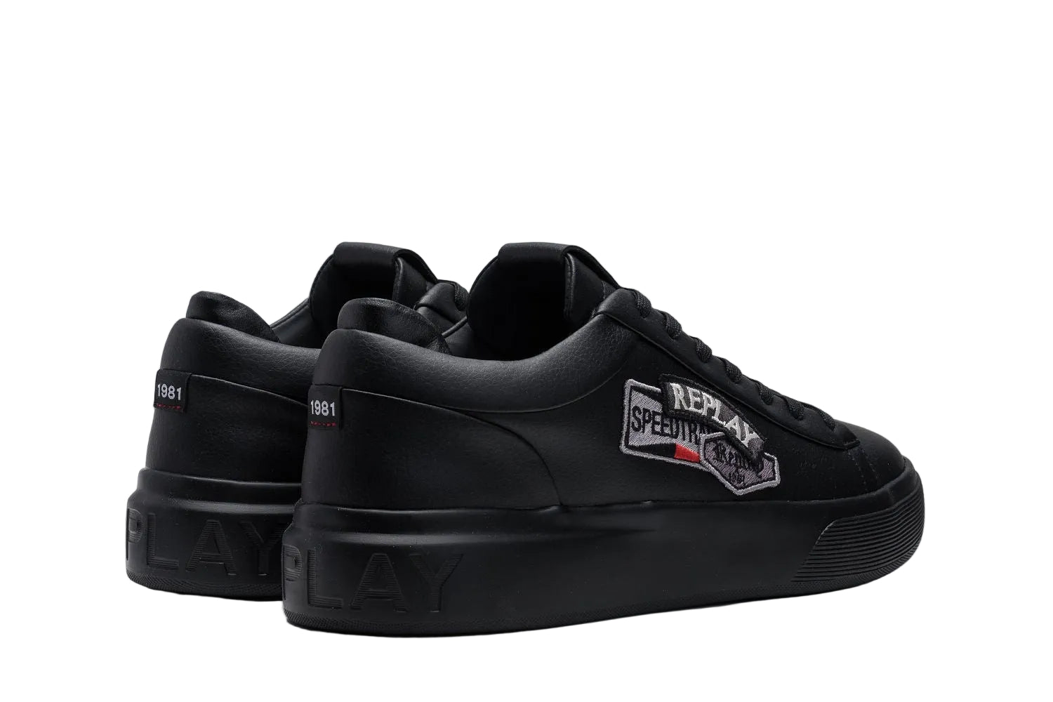 Replay Sneaker Mens NOTTING BADGES - Black