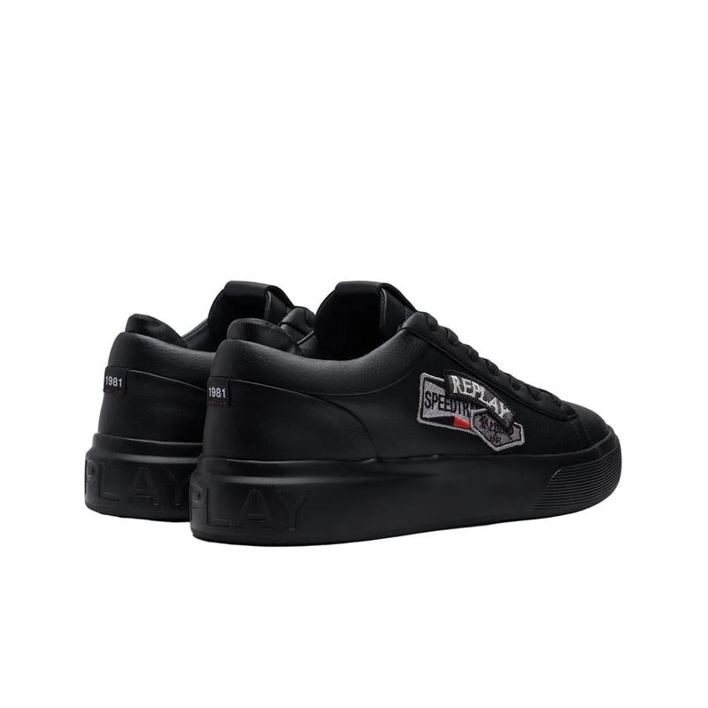 Replay Sneaker Mens NOTTING BADGES - Black
