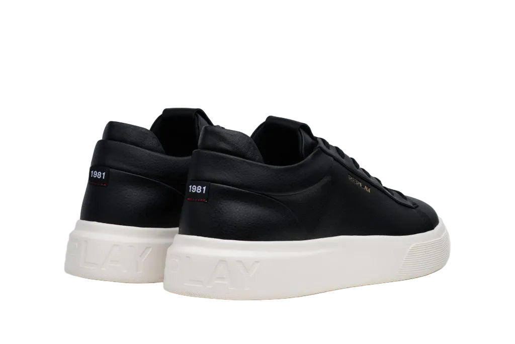Replay Sneaker Mens NOTTING DOUBLE REPLAY SHOE - Black
