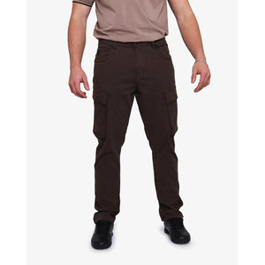 Soviet Mens Lotto Utility Cargo Pants - Chocolate