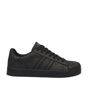 Urban Art Andi 1 Faux Nubuck Mens Shoes – Black