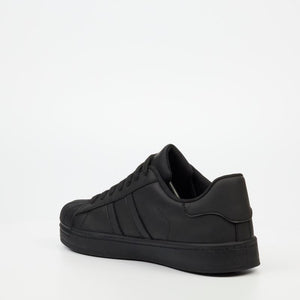 Urban Art Andi 1 Faux Nubuck Mens Shoes – Black