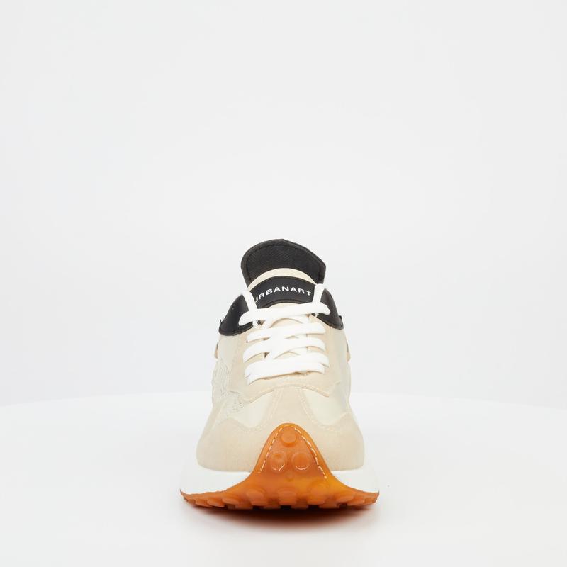 Urban Art Bellay 1 Faux Wax Faux Suede Mens Shoes – Beige