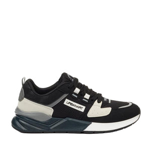 Urban Art Brazza 1 Faux Nubuck Sneaker Mens Shoes - Black