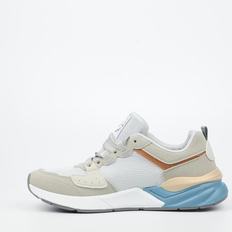 Urban Art Brazza 1 Faux Nubuck Sneaker Mens Shoes - Grey