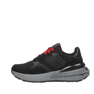 Urban Art UB323C Falcon 1 Faux Mens Shoes - Black