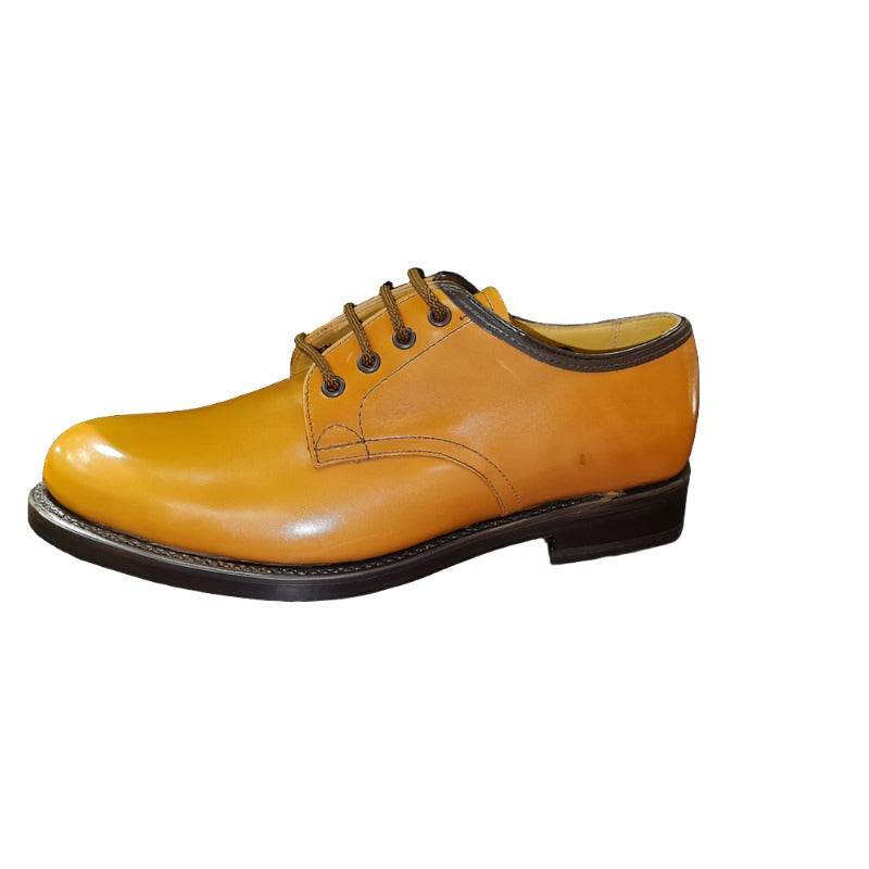 Saxone Chocolate Leather Shoe