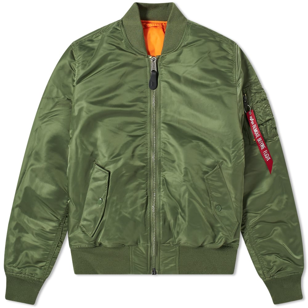 Alpha MA-1 Classic Jacket - Sage Green