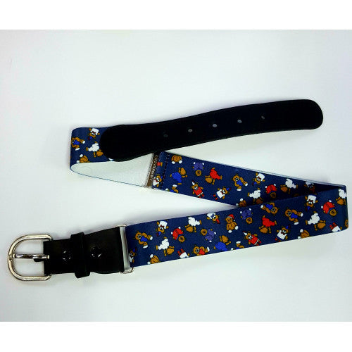 Kaytex Teddy Stretch Belts - Navy