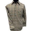 Navada Tan Long Sleeve Formal shirt