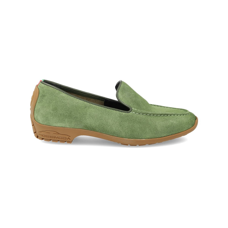 Rossimoda Green Slip-on Shoe