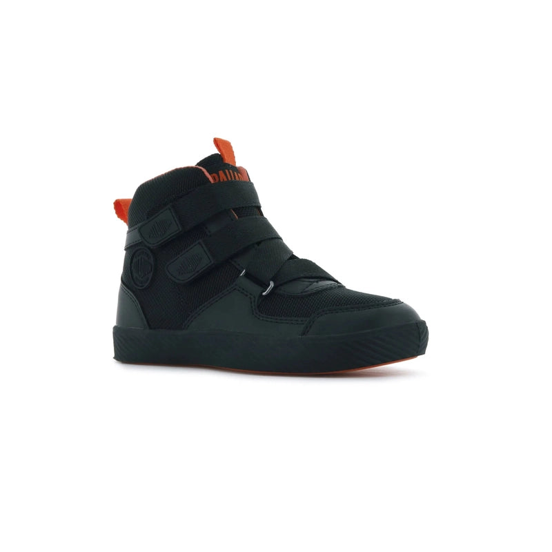 Palladium 56024 Strap Casual Sneaker kids - Black