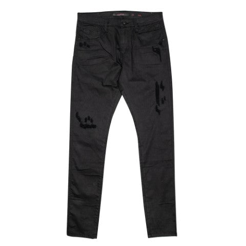 Cutty Mens Denim Jean -Black