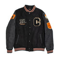 Cutty Mens Baseball Jacket  -Black