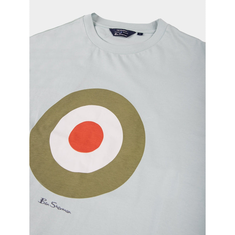 Mens Ben Sherman Target T-Shirt -Mint