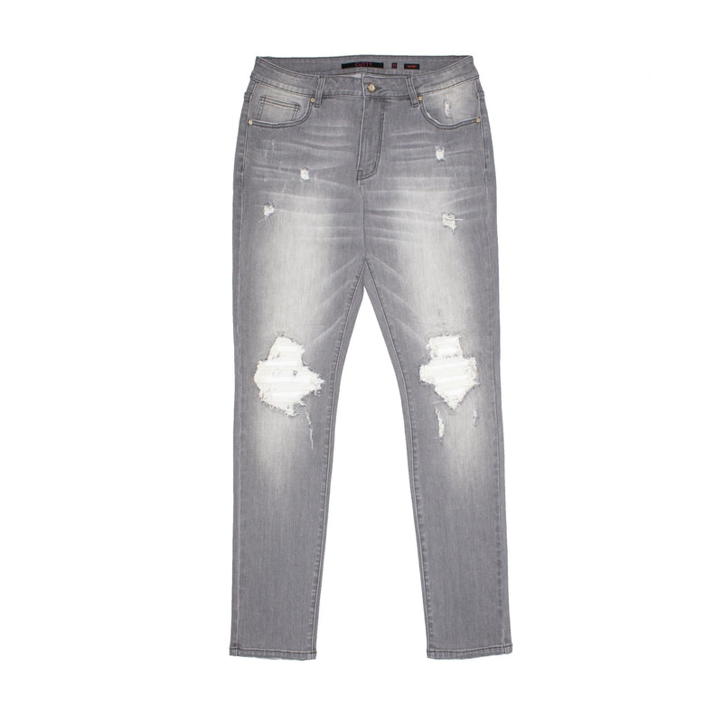 Cutty Mens Denim Jean -Grey
