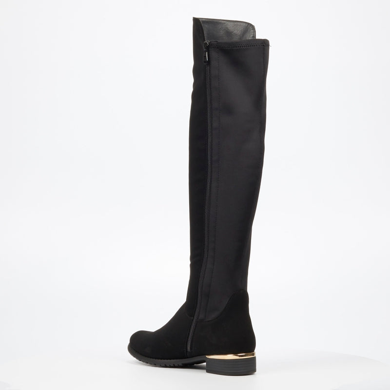 Miss Black Long Boots - Black