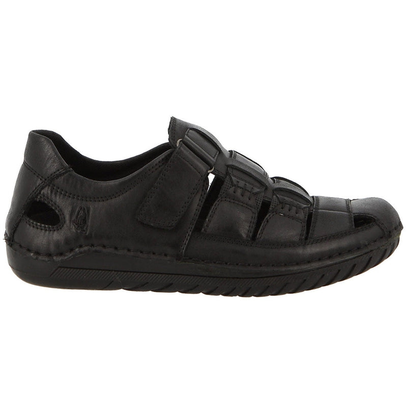 Hush Puppie Nubuck Casual- Black