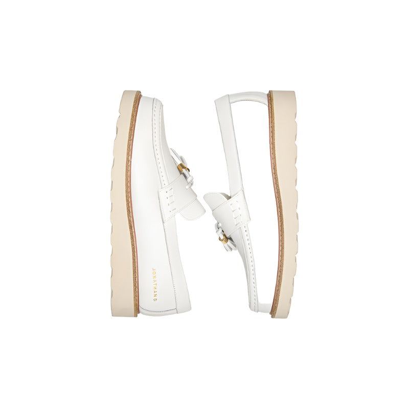 Jonathan D Tassel shoe- white