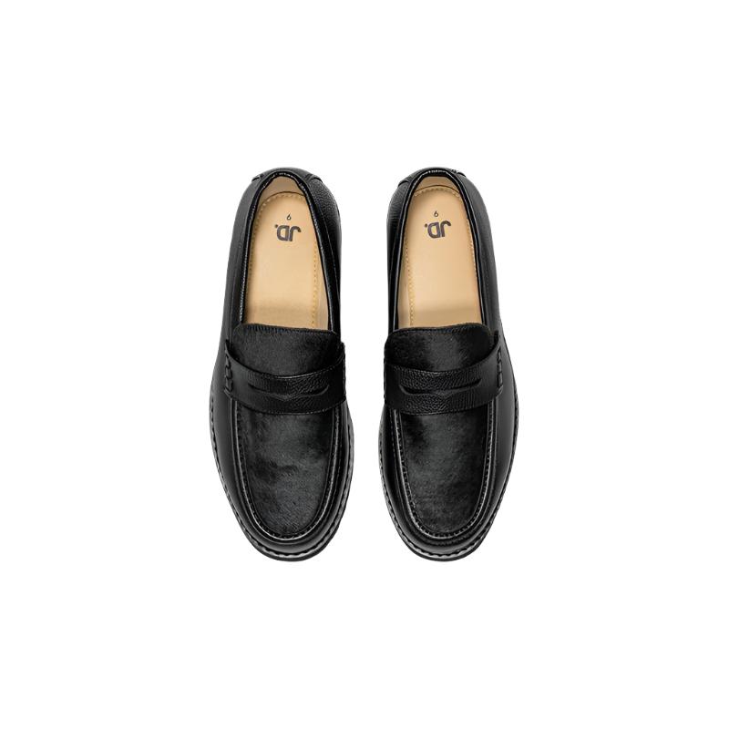 Jonathan D Peny Pony PennyMoc Shoes - Black