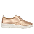 Butterfly Lace-up Sneaker - Rose Gold