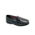 Dakota Vic Hi Shine Moccasin - Burgundy