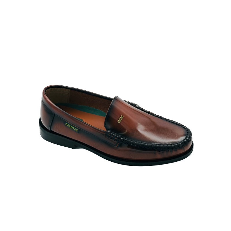 Dakota Vic Hi Shine Moccasin - Tan