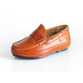 P Crouch Mens Tan Pu Casual Shoes
