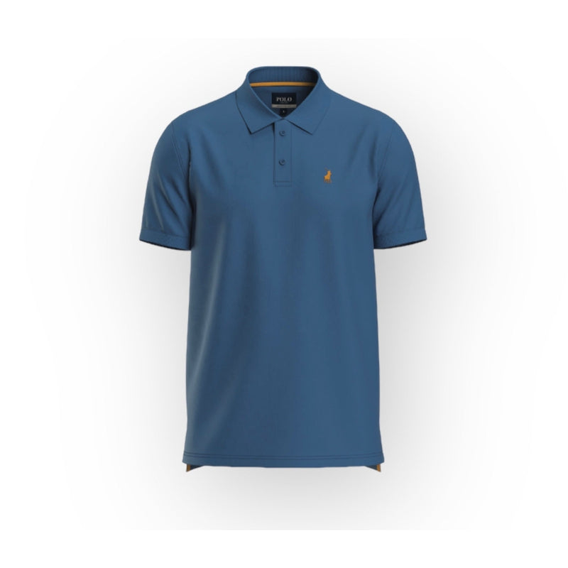 Polo Mens Classic Pique golfer-Blue