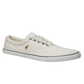 Polo Mens Classic Canvas sneaker -White