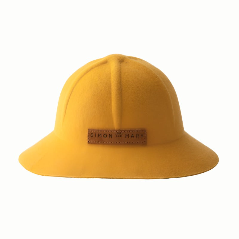 Simon And Mary Pith Helmet - Yellow