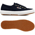 Superga Canvas Lace-up Sneaker Navy