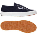 Superga Unisex Navy White Canvas Classic Lo