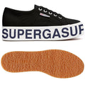 Superga Black Thick Sole Sneaker
