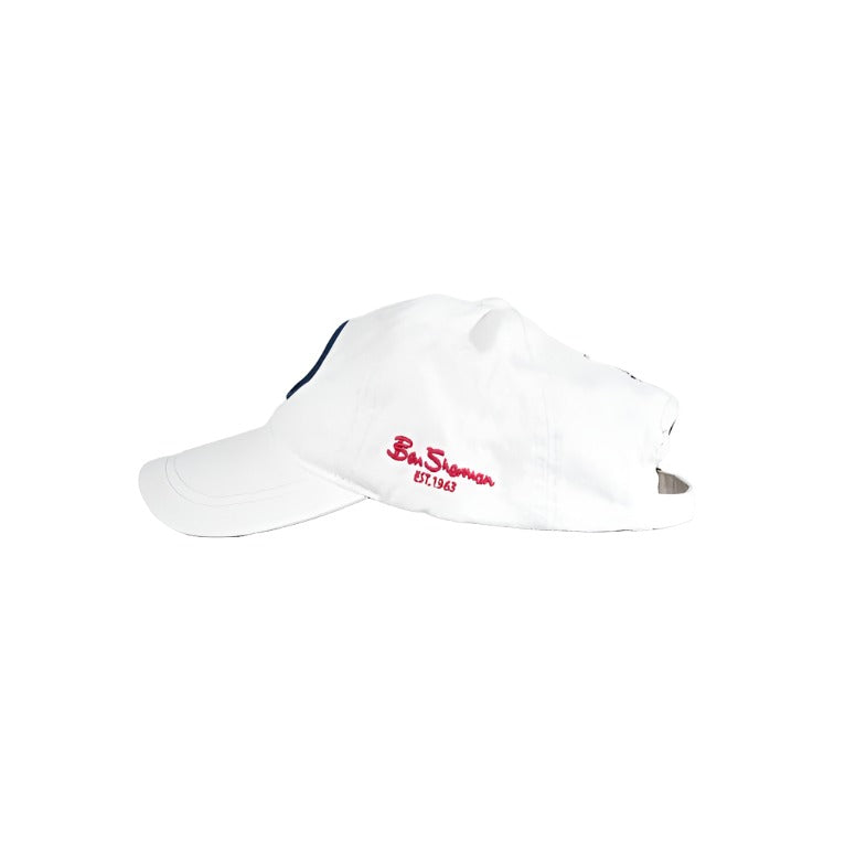 Ben Sherman Target Cap - White