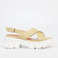 Rock & Co Thick Sole Sling back-Mint