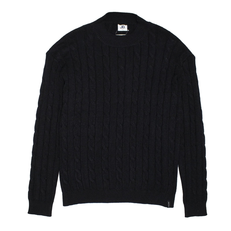 新品 JOURNAL STANDARD Henry Mesh Knit Jonathan D Henry Knitted Sweater - Black – Orkini Clothing