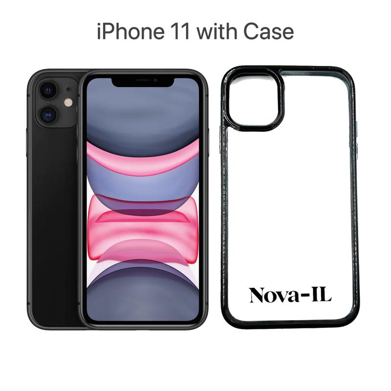 iPhone 11 64GB Certified Pre-Owned- Best Quality + NOVA-IL Case