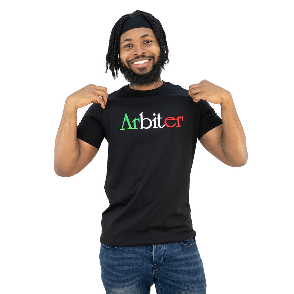Arbiter Alfonso Basic Logo Tee - Black