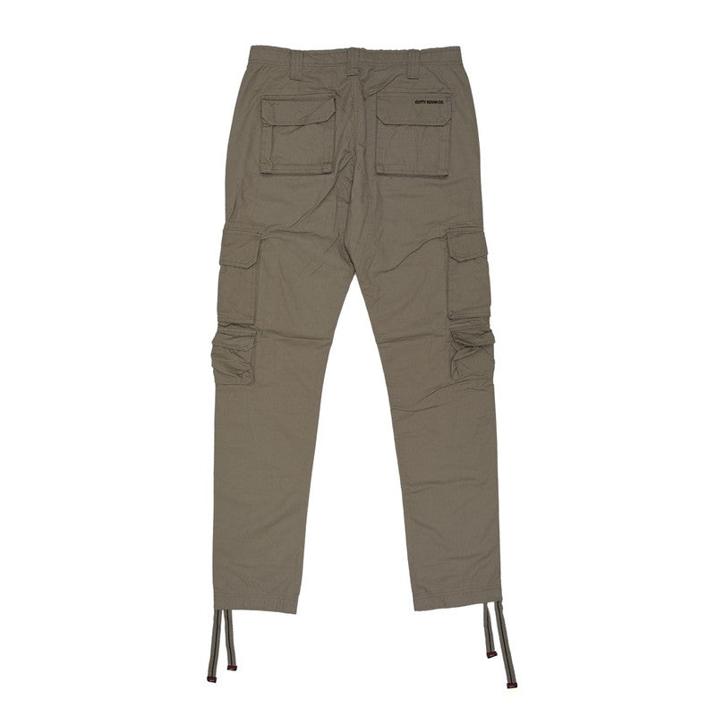 Cutty Mens Cargo Pants- Taupe