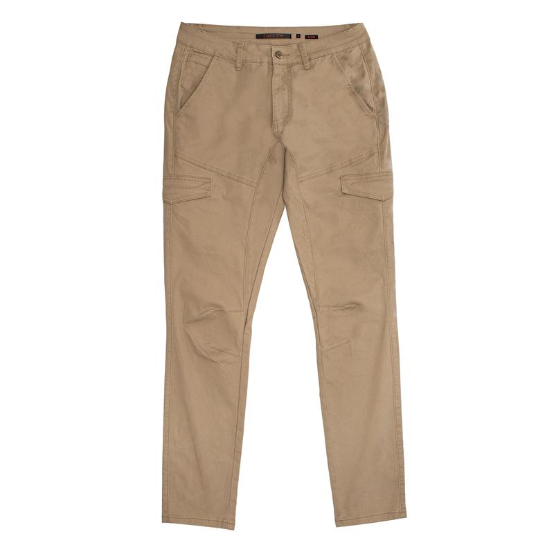 Cutty Birch Mens Cargo Pants - Taupe