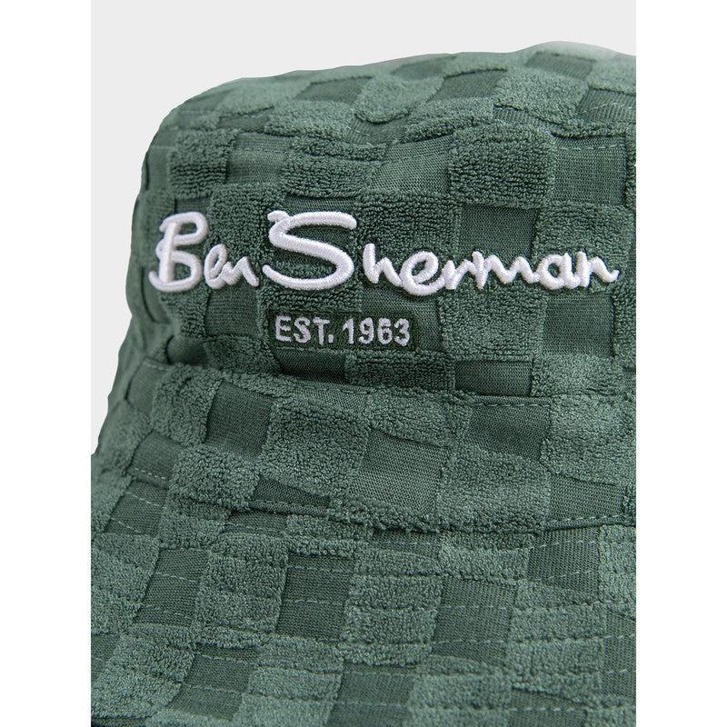 Ben Sherman Bucket Hat- Rich fern