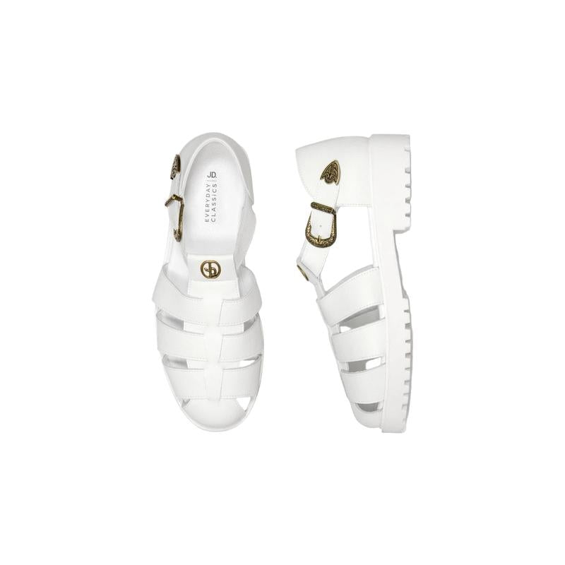 Jonathan D Sammy Men's Sandal - White – Orkini Clothing