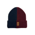 Klevas Jackman Hat - Navy/Burgundy