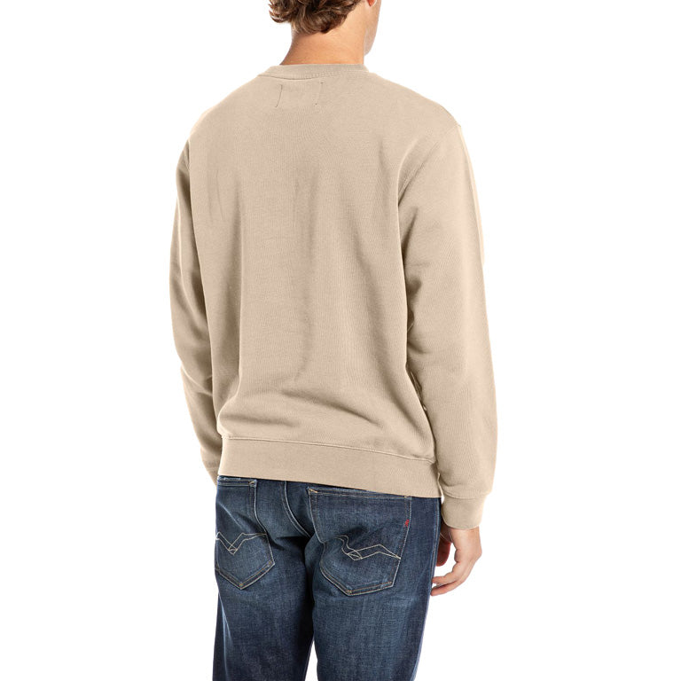 Replay M6975 803 Mens Sweater - Stone