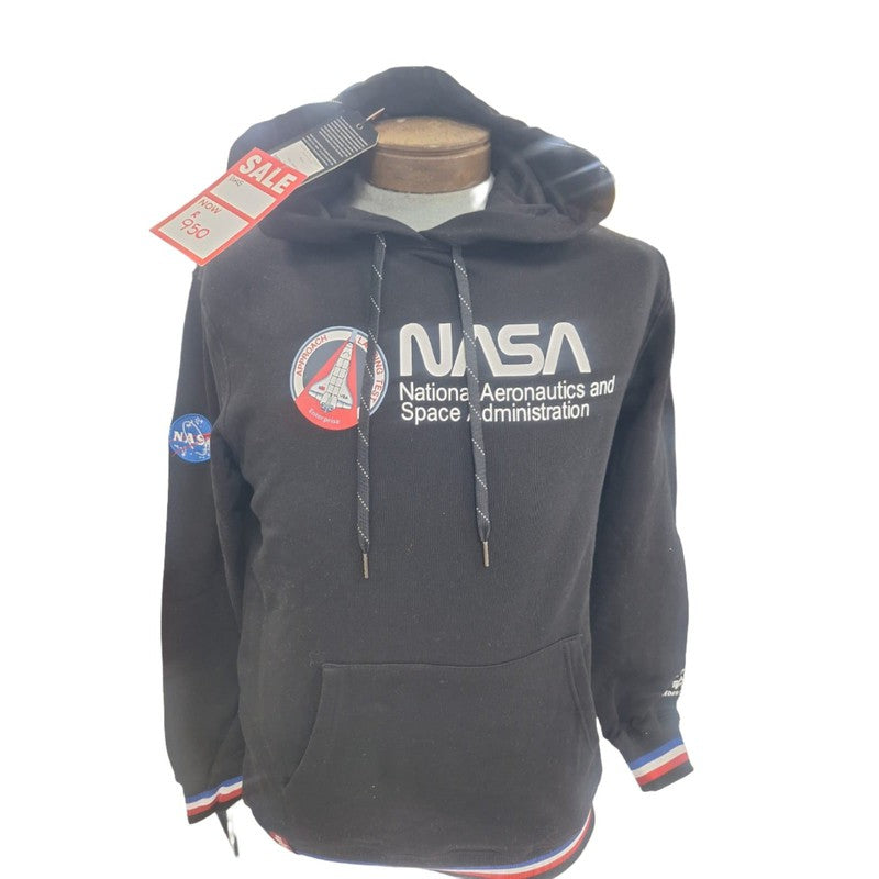 Alpha Nasa Retro Hoodie -Black