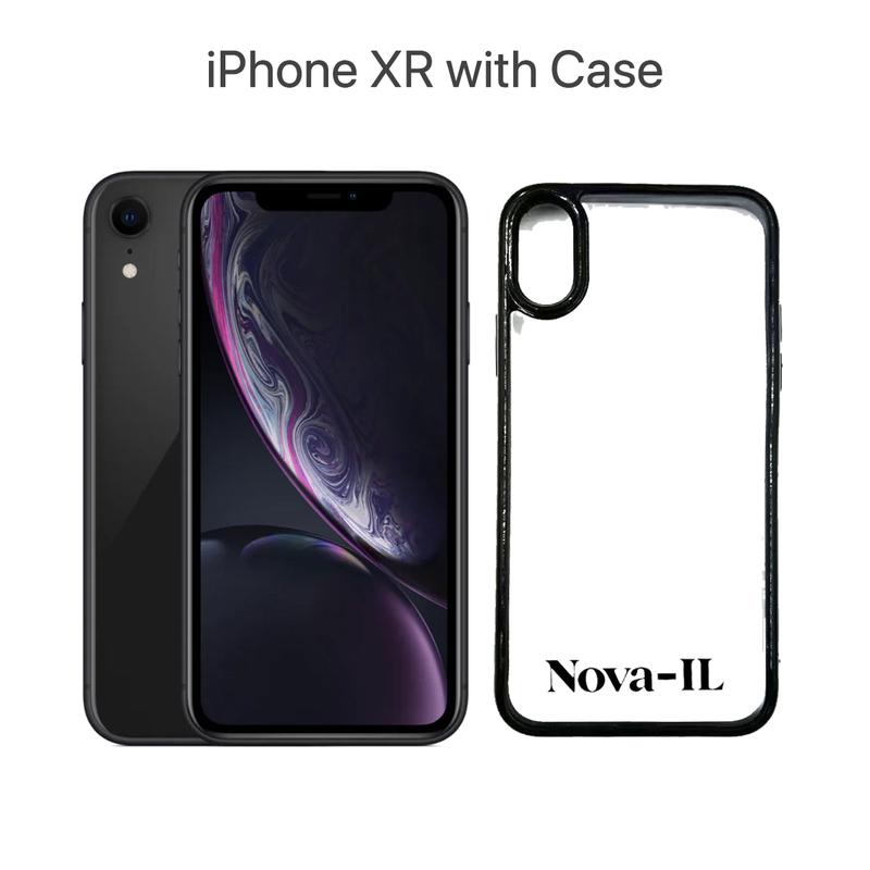 iPhone XR 64GB Certified Pre-Owned- Best Quality + NOVA-IL Case