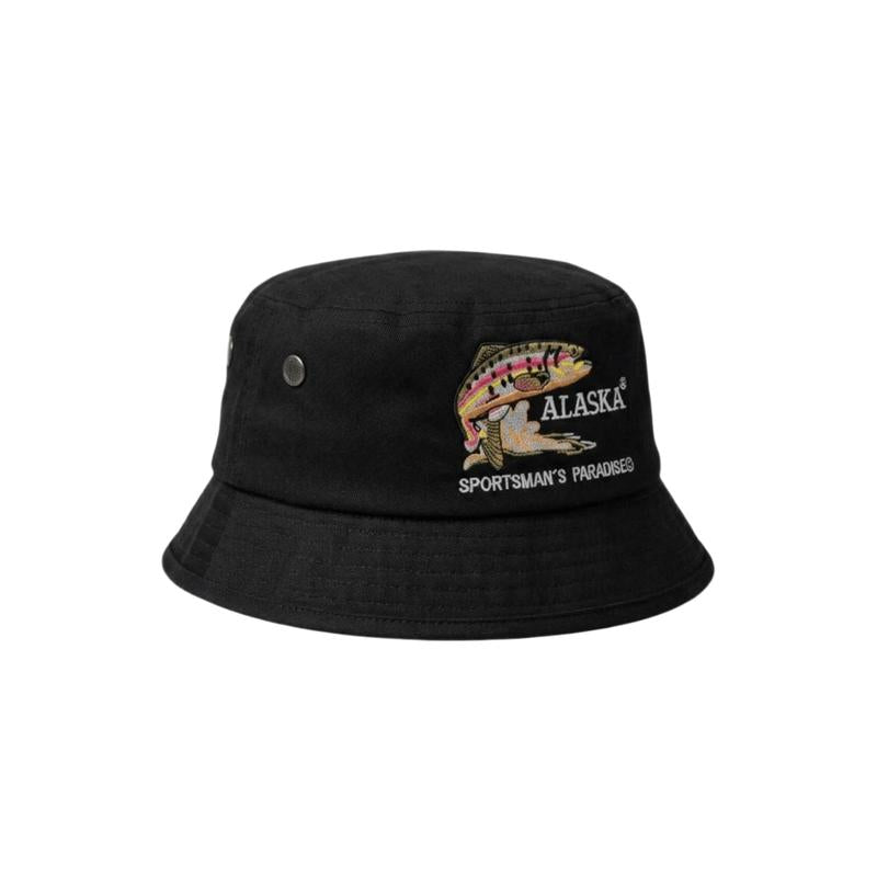 Alaska Huggie Bucket Hat - Black
