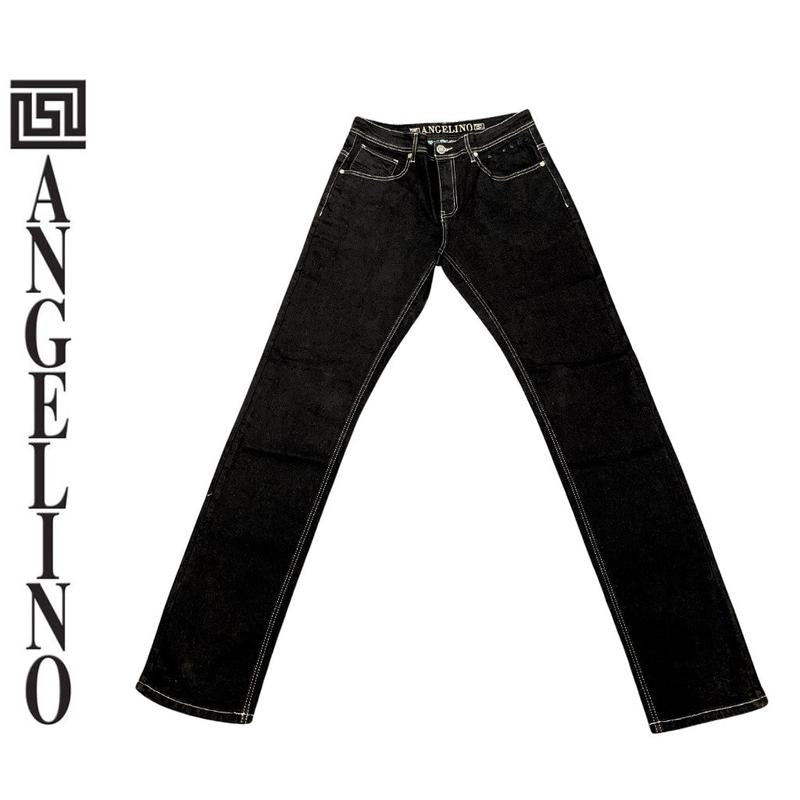 Angelino Classic Fit Jeans - Black