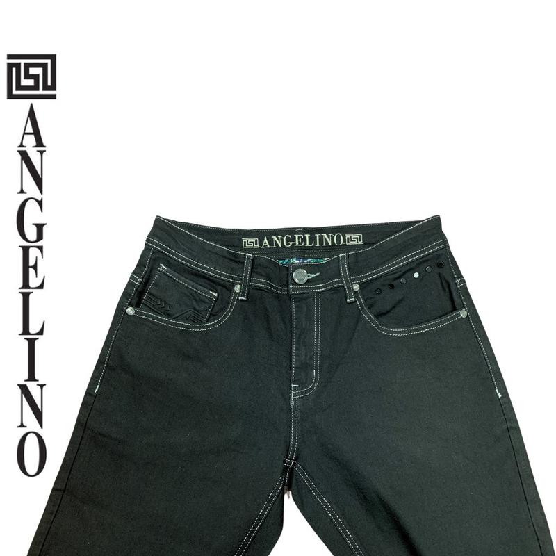 Angelino Classic Fit Jeans - Black